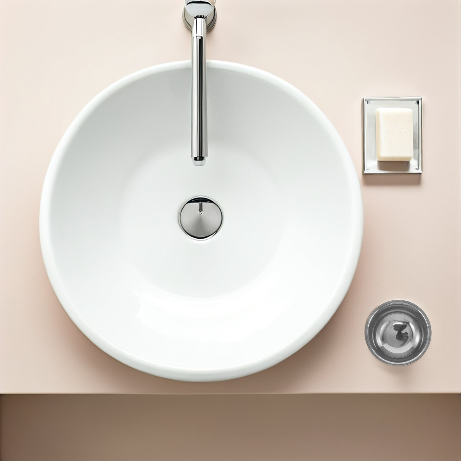 Soap Making Unit - Bol à raser en acier inoxydable