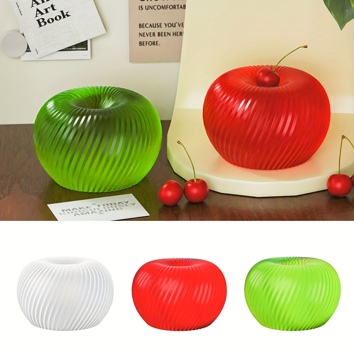 Soap Making Silicone Molds - Un moule en silicone rouge tendance
