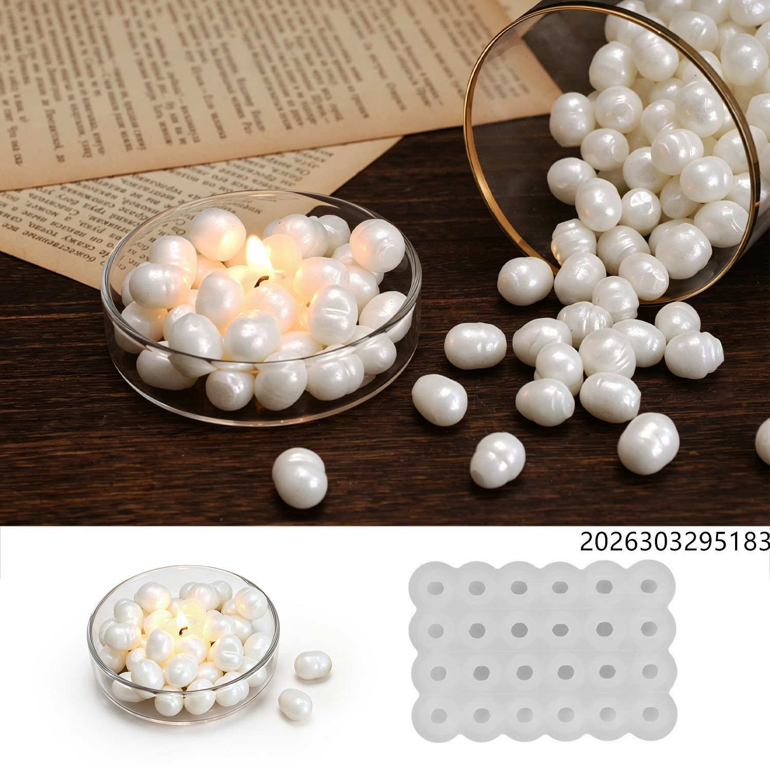 Moule à cire parfumée en forme - Soap Making Silicone Molds avis et prix