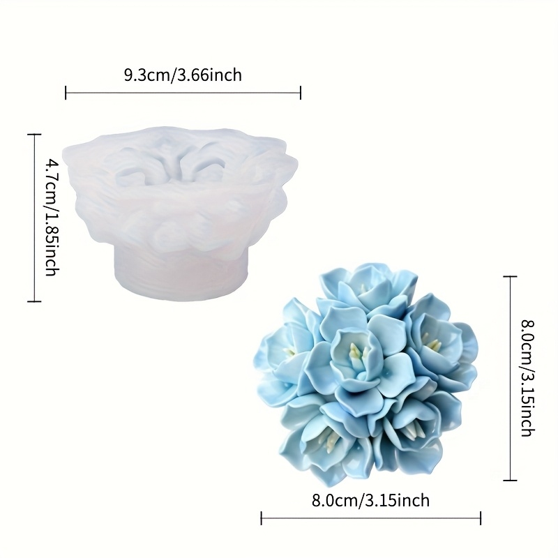 1 moule en silicone pour bougi - Soap Making Silicone Molds avis et prix