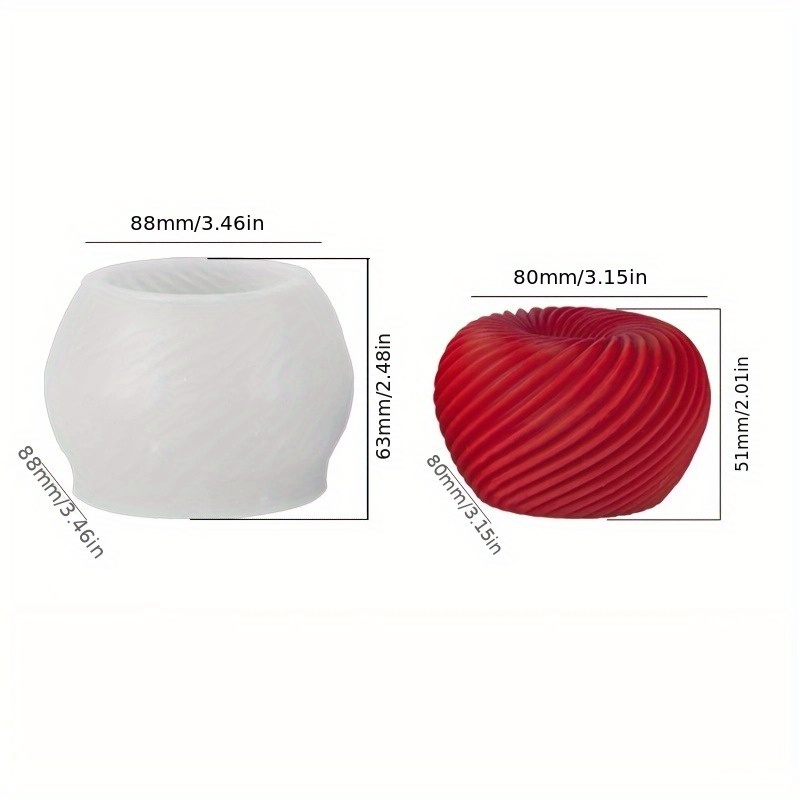 Un moule en silicone rouge ten - Soap Making Silicone Molds avis et prix