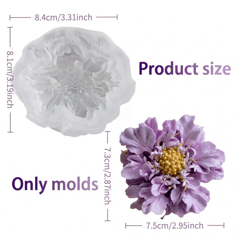 1 moule en silicone pour fleur - Soap Making Silicone Molds avis et prix